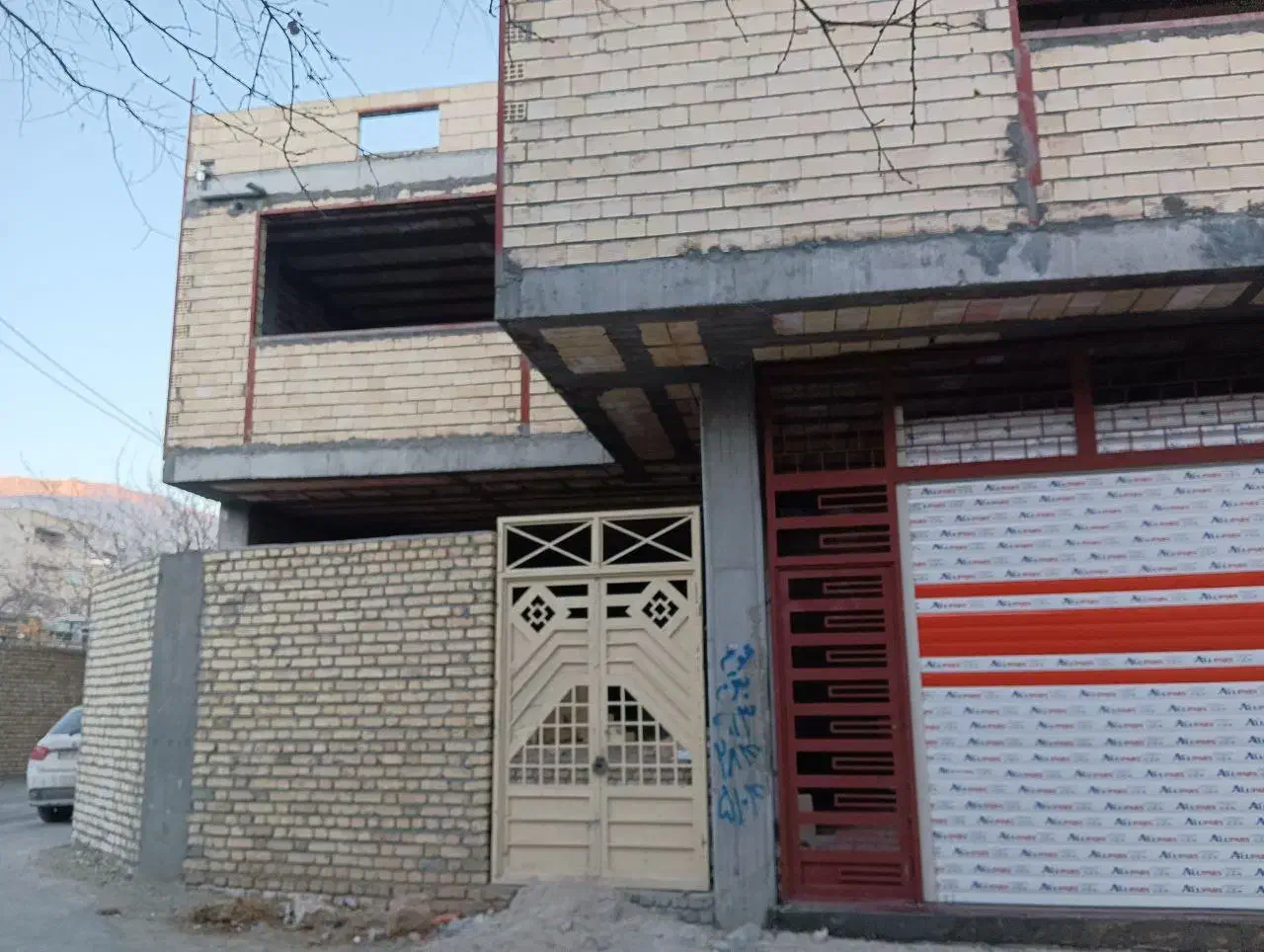 فروش دو طبقه سفت کاری فارسان سه راه باباحیدر