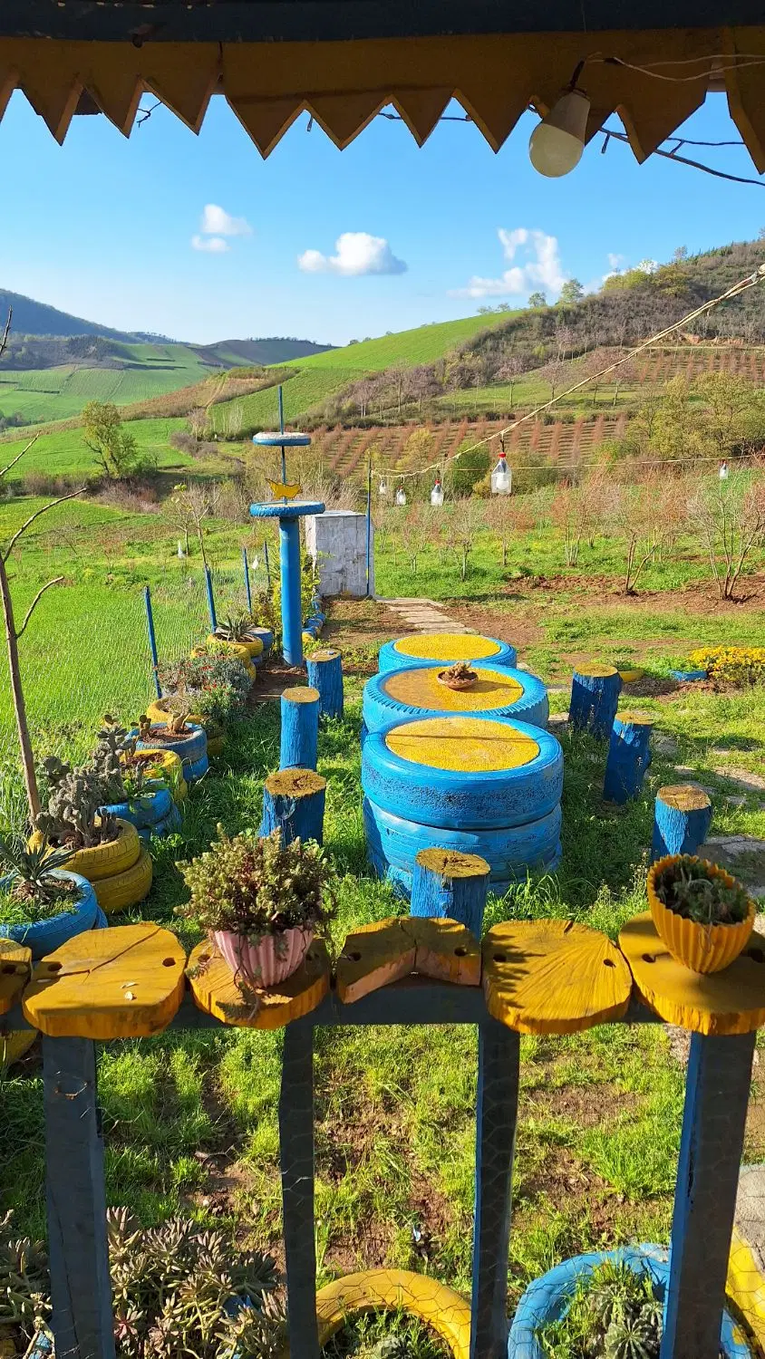 خونه باغ وباغ انار کوهمیان...