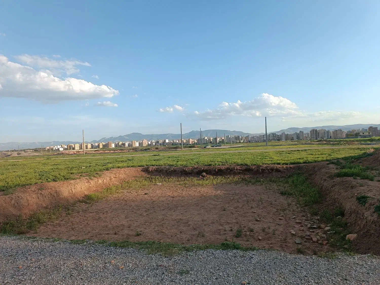 زمین بهارستان زمزم.بهترین فرصت سرمایه گذاری