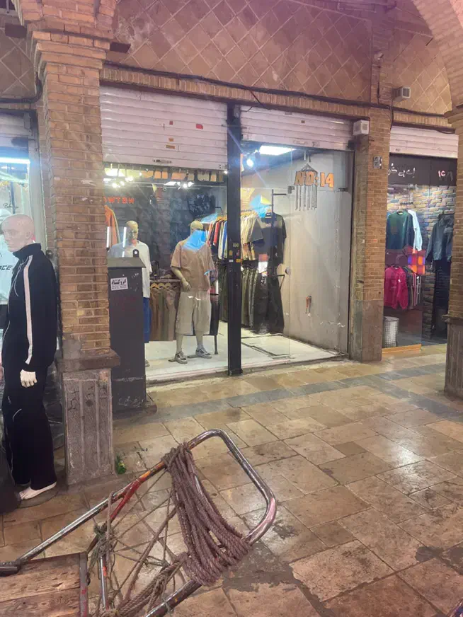 فروش مغازه بازار اهنگران کوچه کلانتری