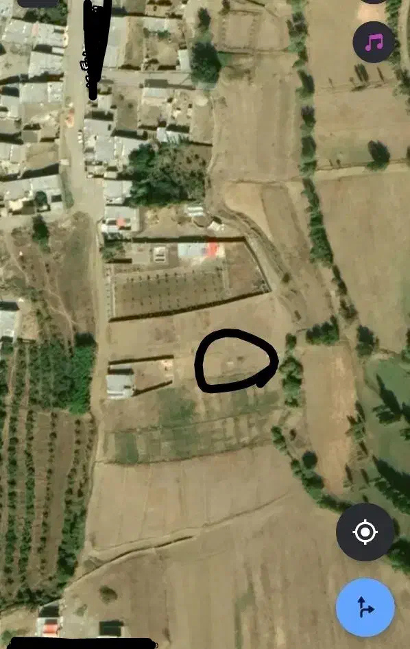 ۱۸۰ متر قطعه زمین مسکونی پشت آتش نشانی چالدران