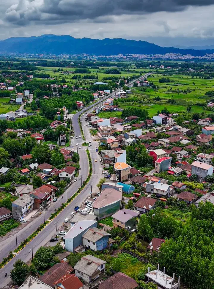 زمین مسکونی در شهرستان لاهیجان، محدوده شهر رودبنه