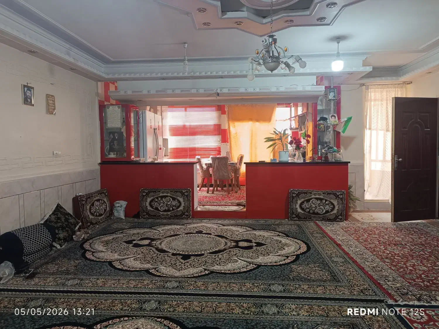 اجاره خانه طبقه دوم ۱۲۰ متر از ساختمان۳طبقه