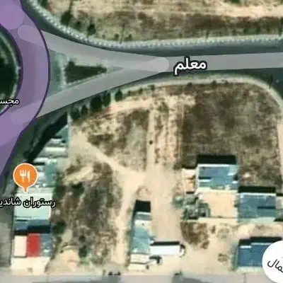 زمین موقعیت تجاری شرق فلکه خالوحسین