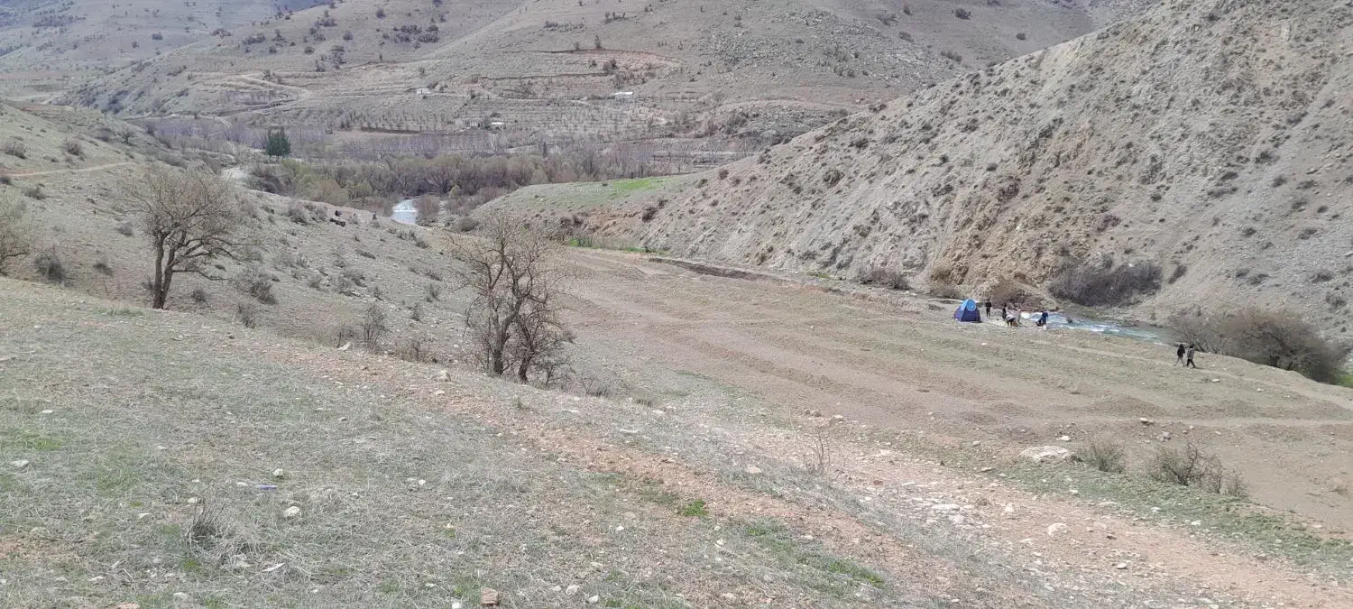 اجاره زمین کشاورزی متراژ۲هکتارونیم با آب فراوان