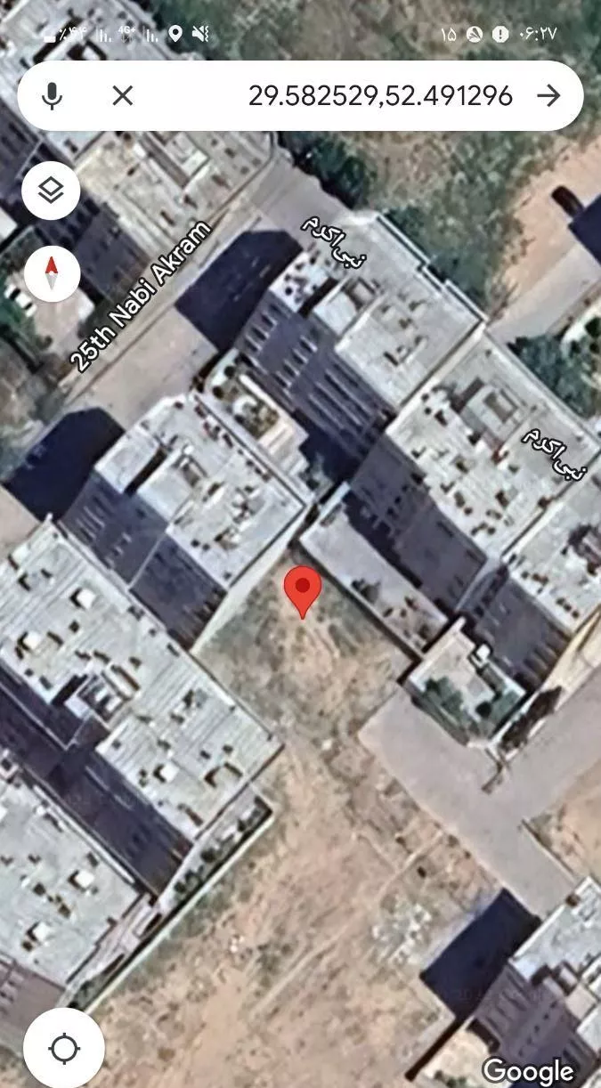 ۴۸۰متر ، دوبرکوچه ، عرض ۲۰ متر ، خیابان نبی اکرم