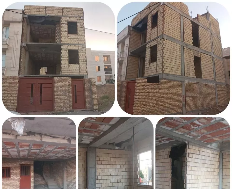 فروش ساختمان نیمه ساخته در محمود آباد