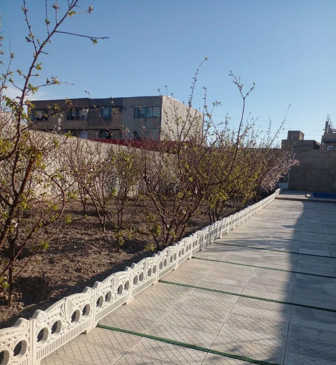 باغچه در شهرک آسمان صباشهر
