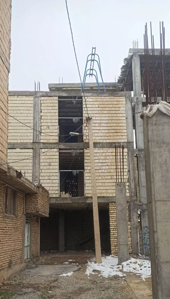 سه طبقه سفت کاری فارسان خیابان ابوذر