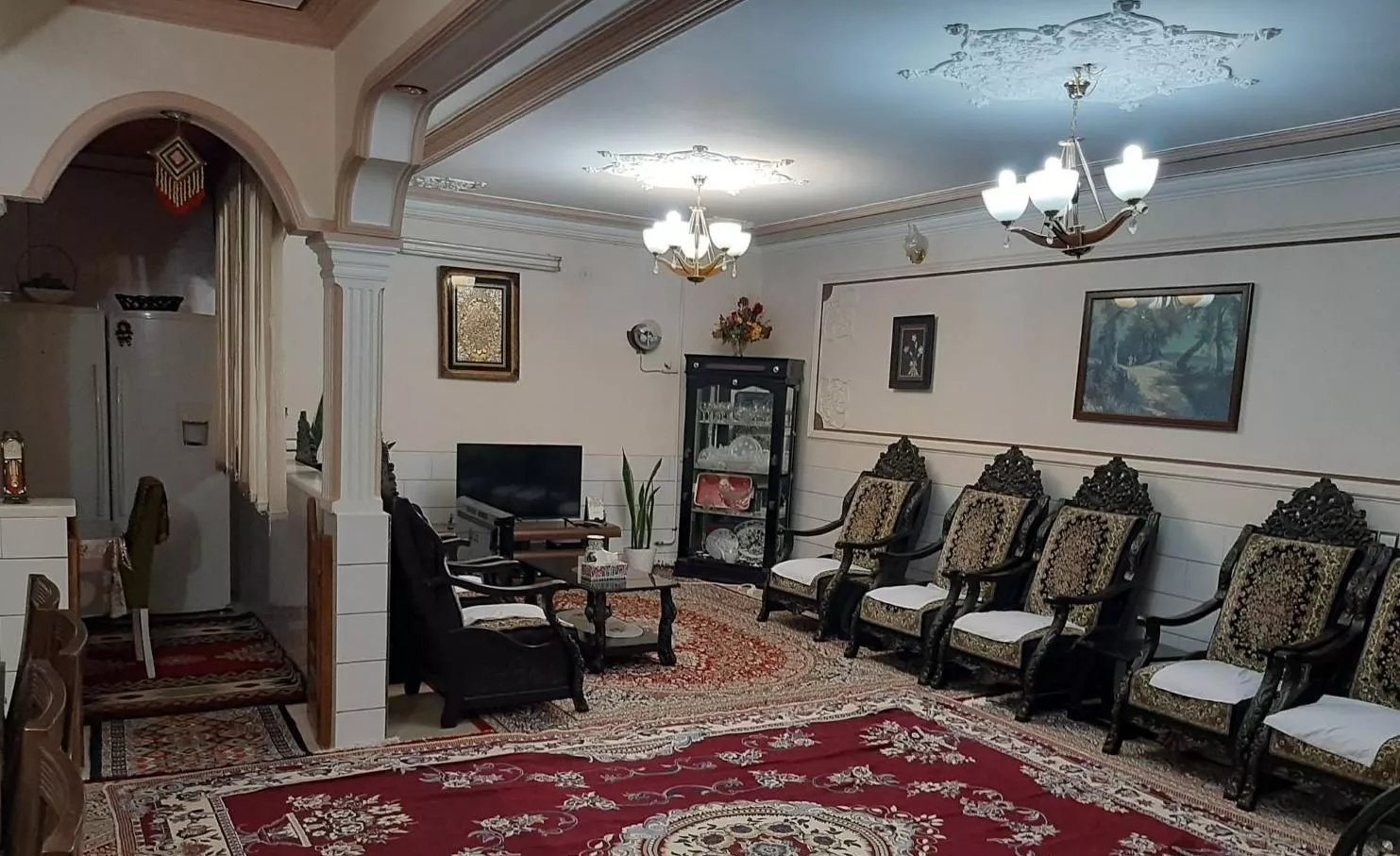 دوباب خانه ویلایی تجاری مسکونی مرکزشهرستان بافت
