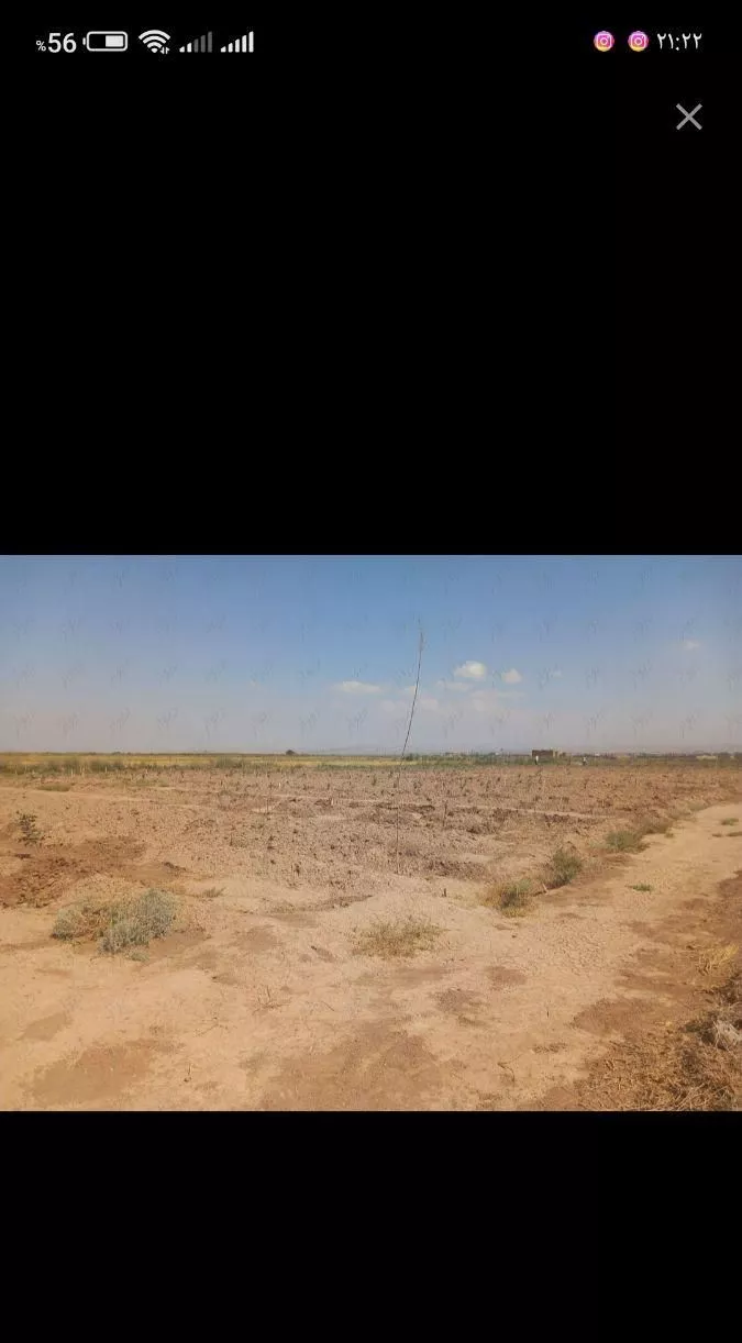 زمین ۵۰۰ مترزراعی ویلای زین الحاجیلو