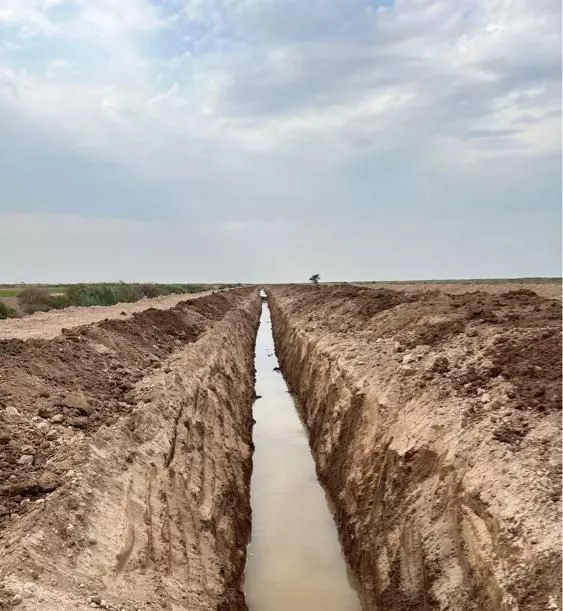 زمین کشاورزی ١١٥ هکتار جاده خرمشهر