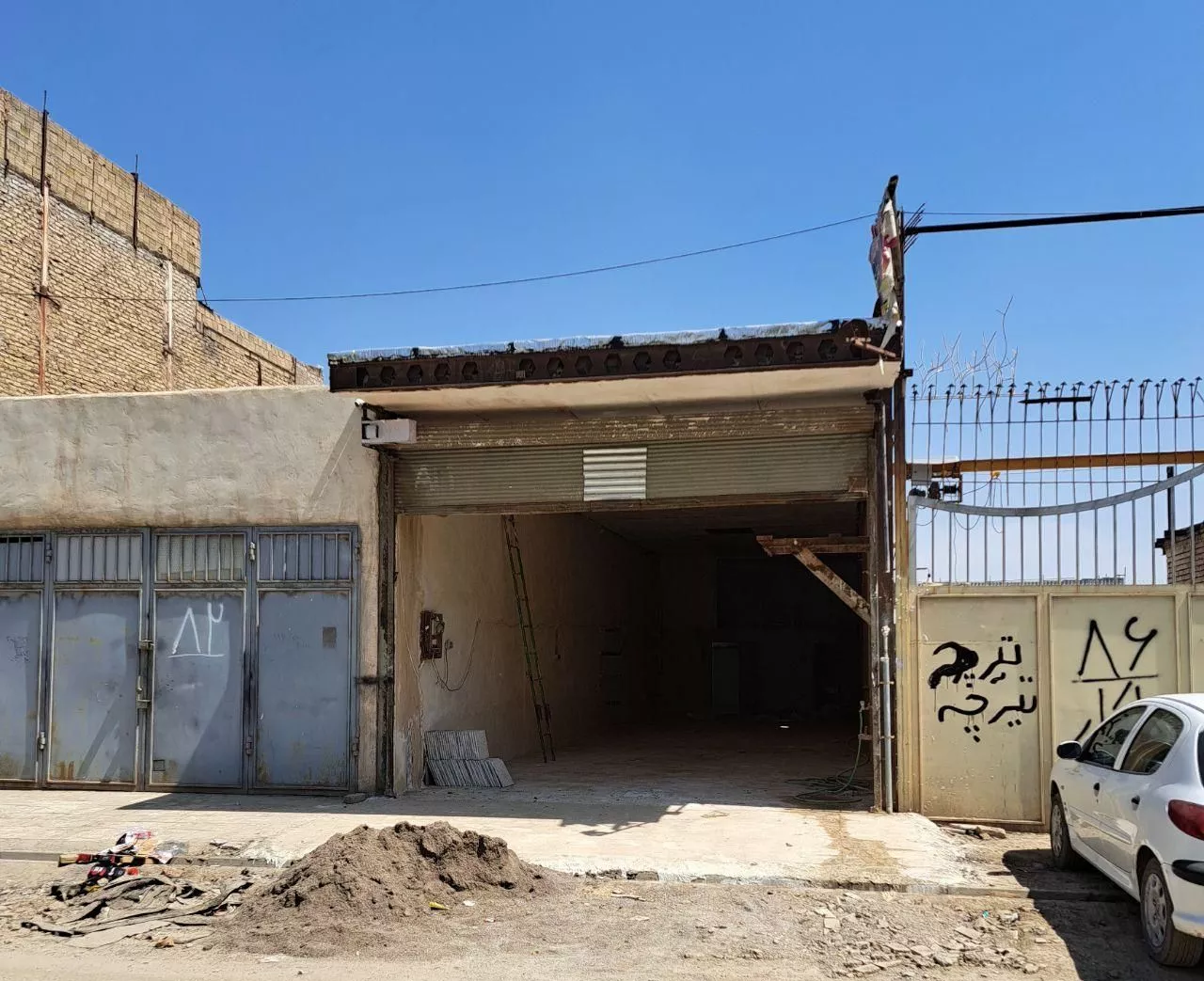سوله انبار کارگاه صدمتر خین عرب
