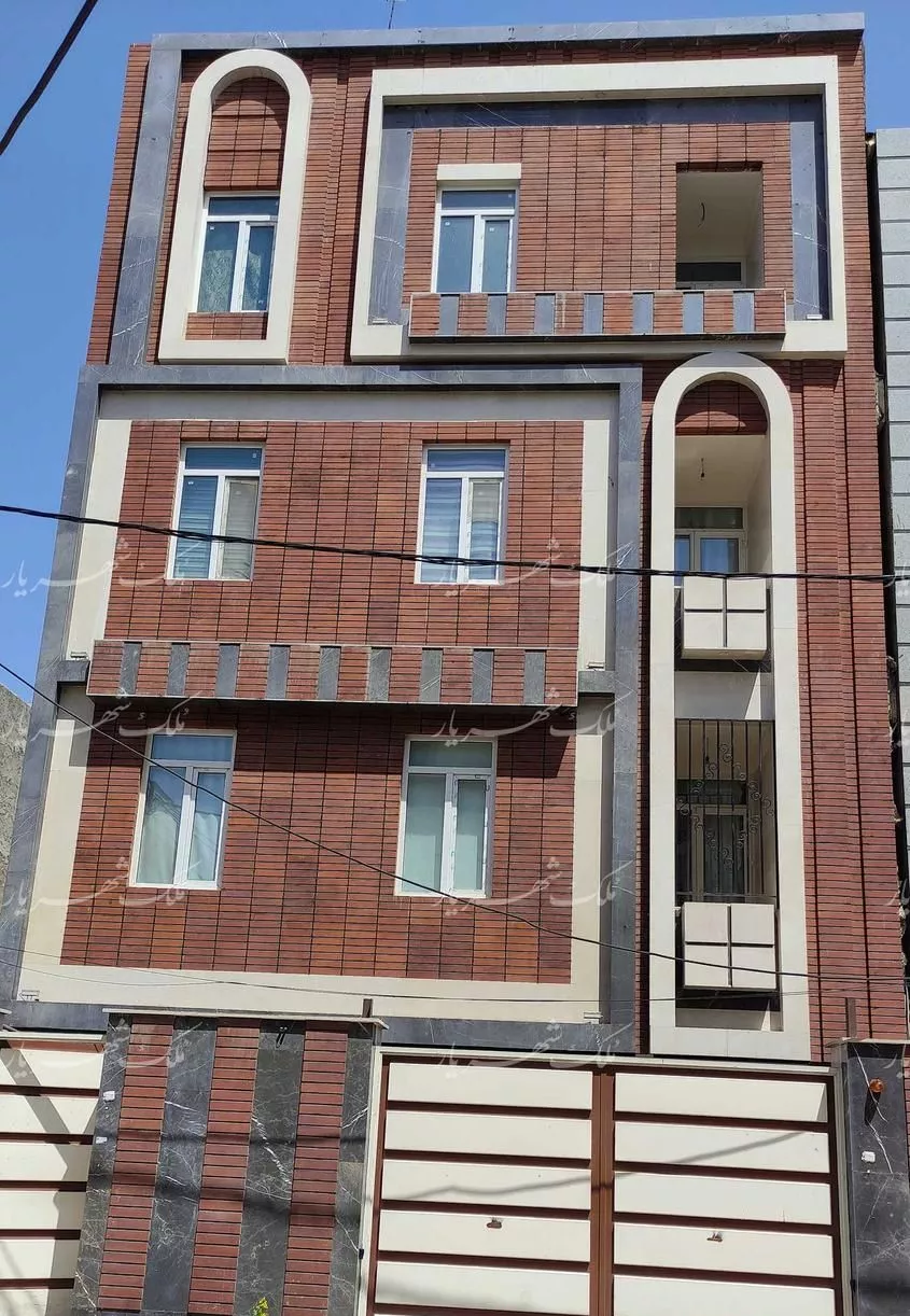 آپارتمان 3 طبقه تک واحدی نوساز شهرک مریم