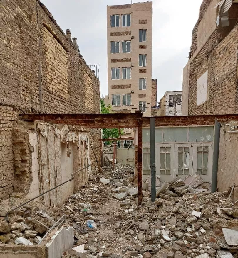 خانه کلنگی تخریب شده ۱۴۴متر رسالت هنگام شمیران نو
