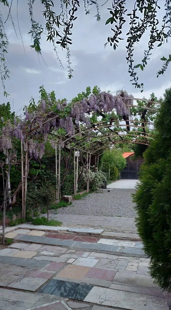 باغ ویلا با استخر ابگرم سرپوشیده