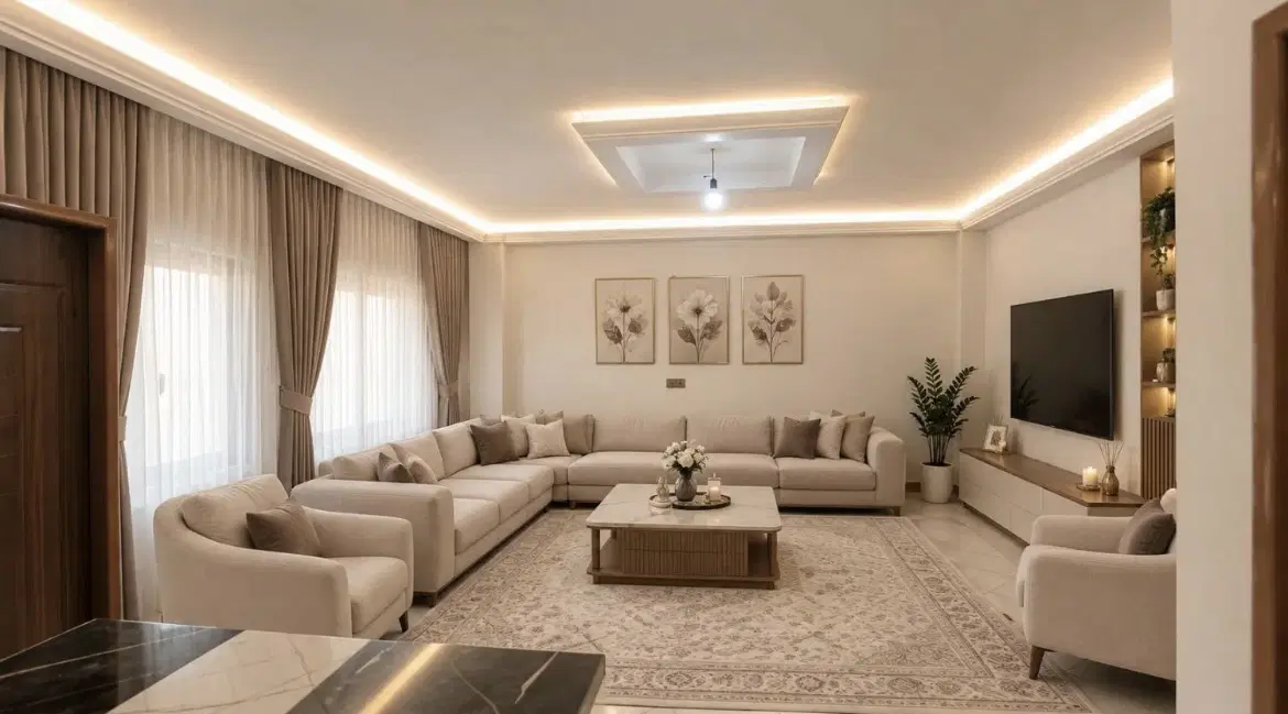 ۵۳متر_خوش چیدمان_مخصوص زوج_سندتک برگ