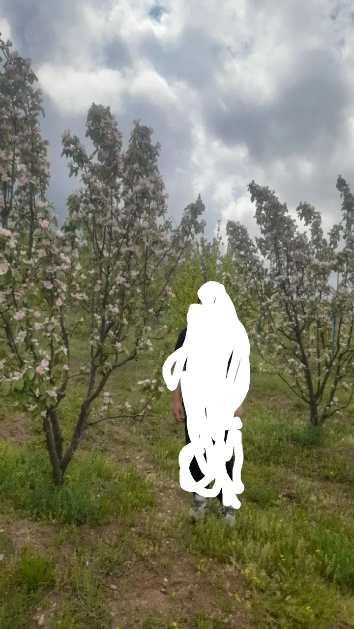 باغ در اهر روستای گردشگری وردین