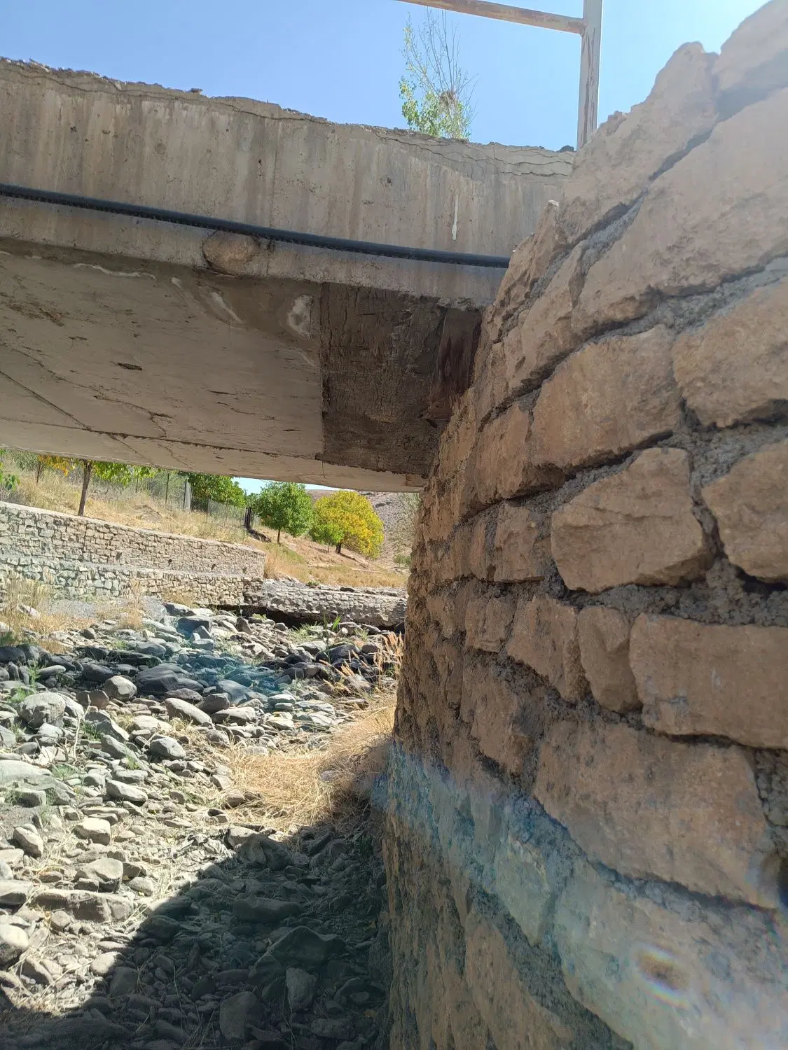 زمین و باغ بعد از روستای یلفان