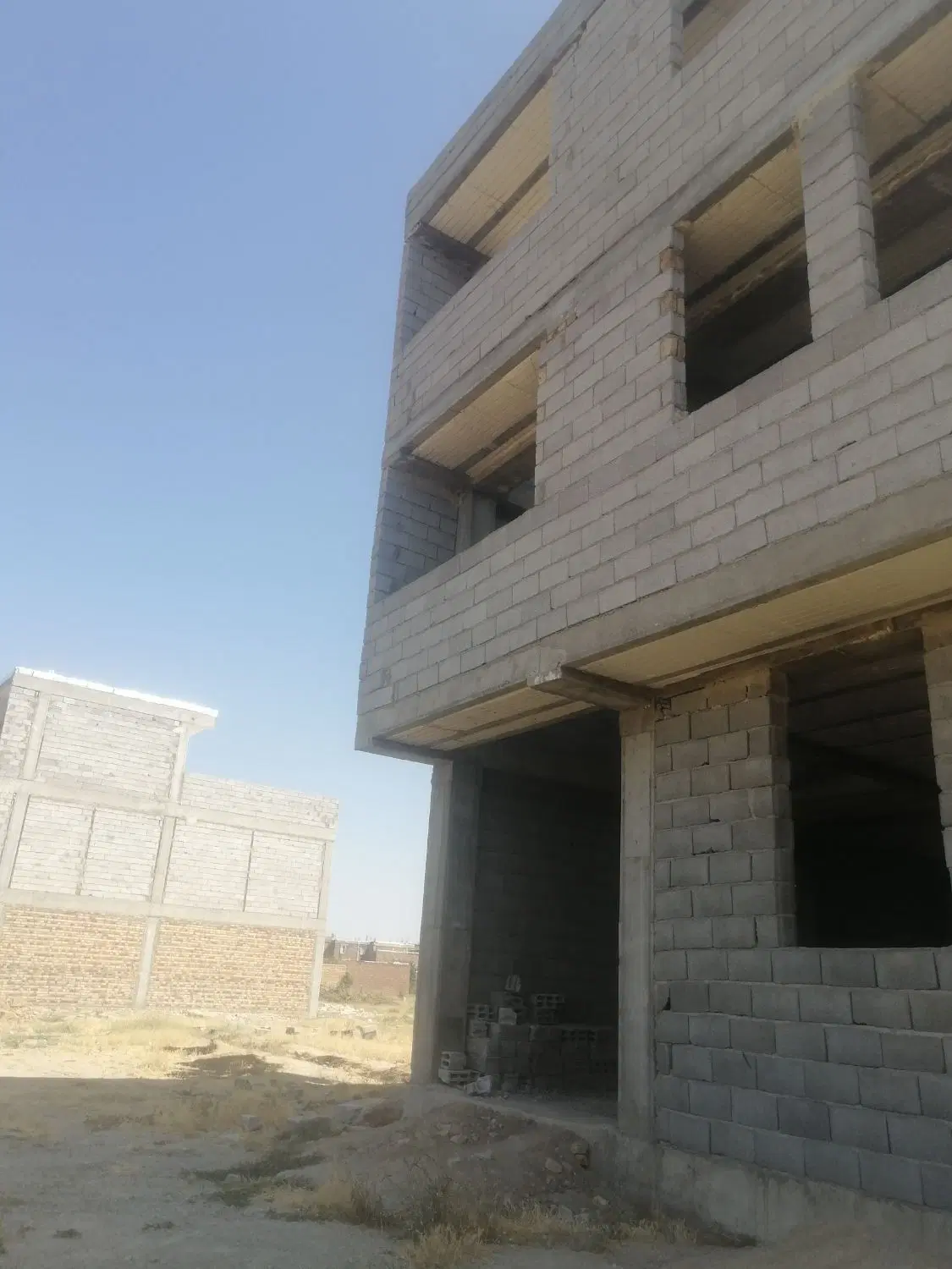 اسکلت بتن آرمن 3مرطبه ولنده علیا