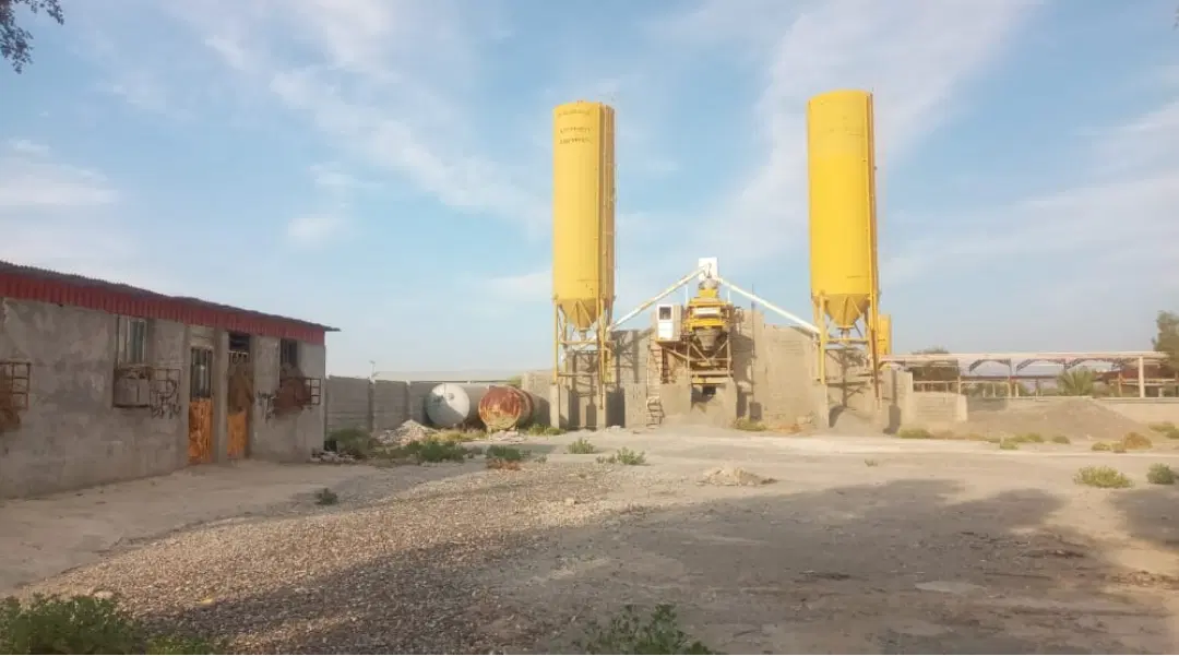فروش معدن شن،ماسه و کارخانه بتن آماده کهنوج