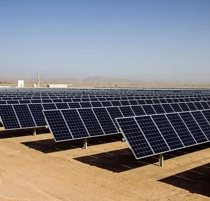 زمین جهت نیروگاه خورشیدی صد کیلوواتی