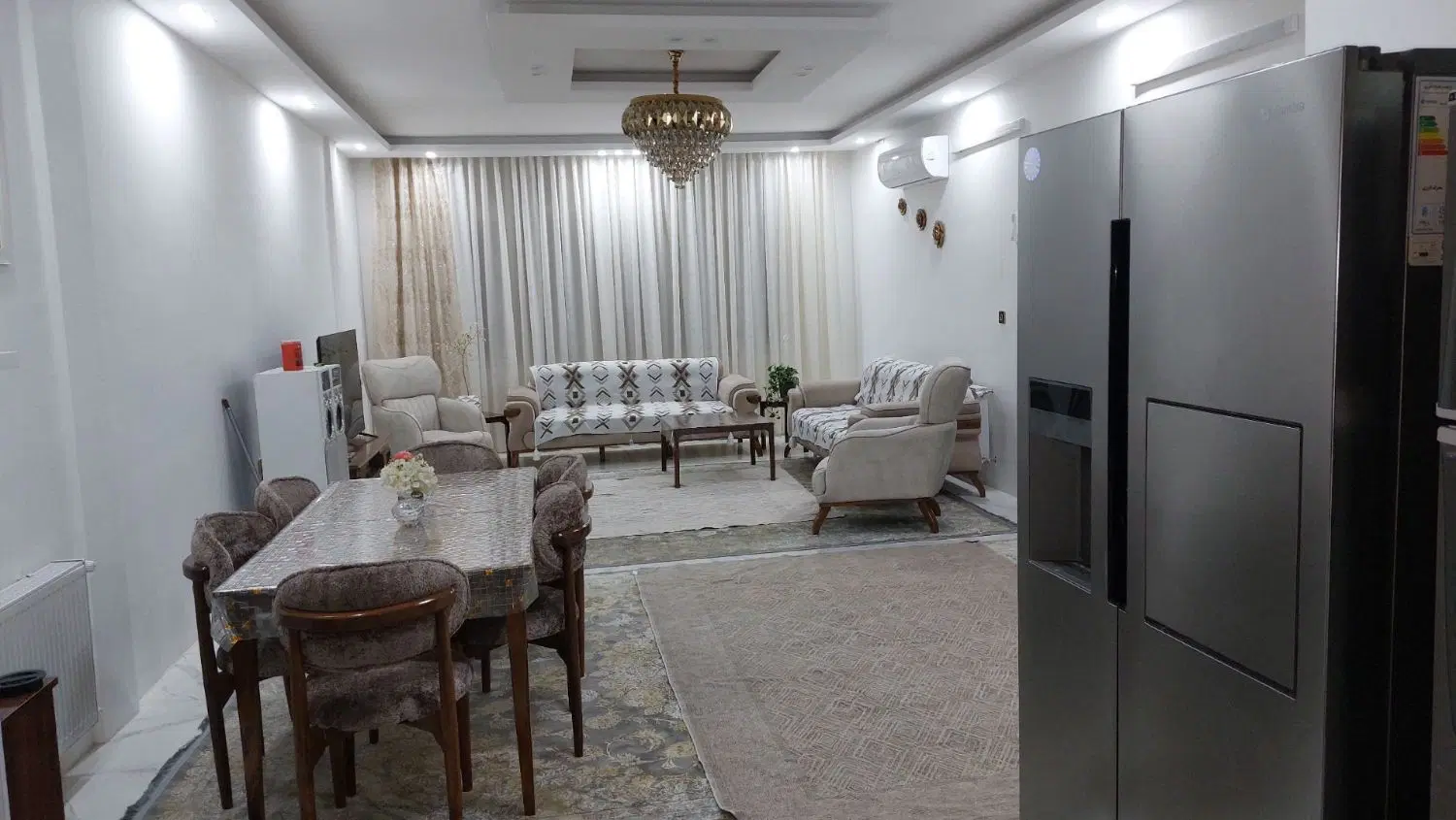 اپارتمان سه خوابه شیک