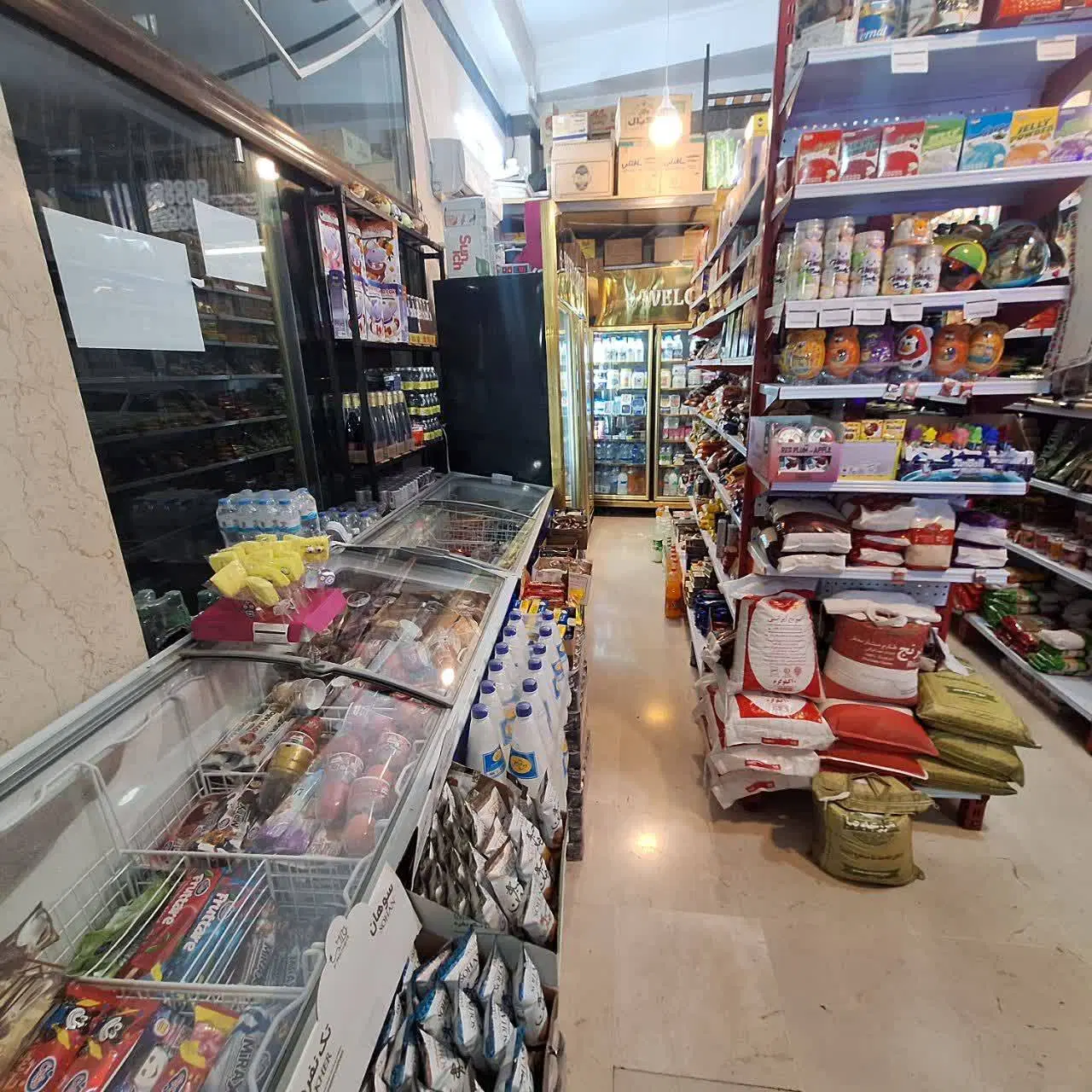 اجاره سوپر مارکت۴۵ متری خ افراسیابی شمالی