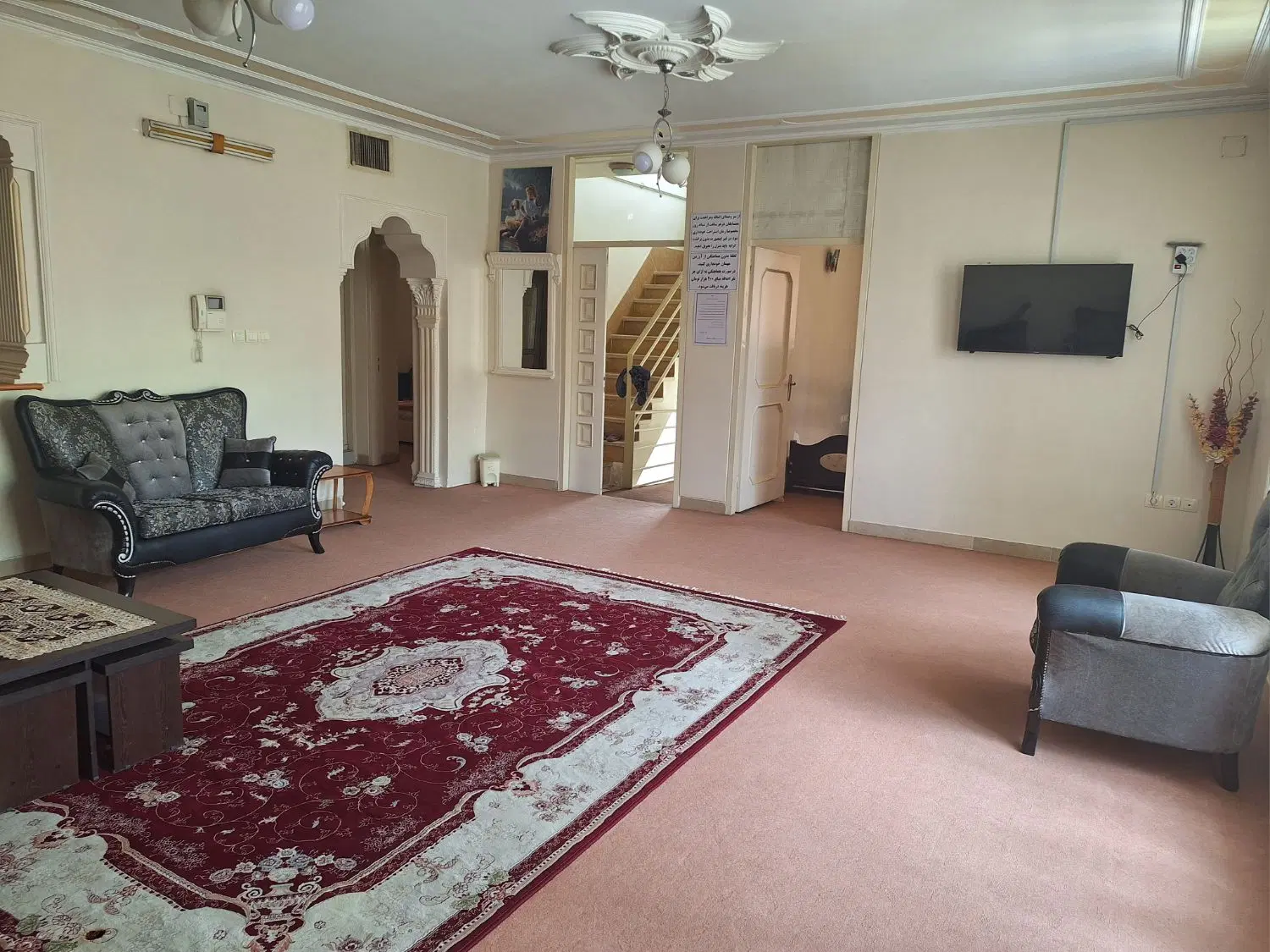 منزل مبله اجاره روزانه دوخوابه پارکینگ دار