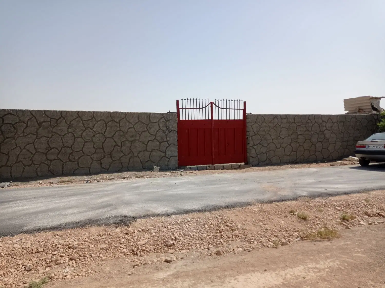 زمین 800 متری مناسب باغ