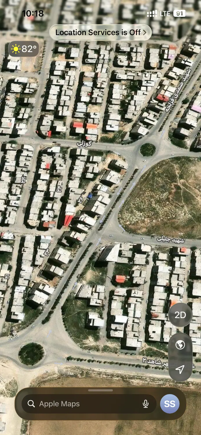 زمین ۲۰۰ متری بر صمدی