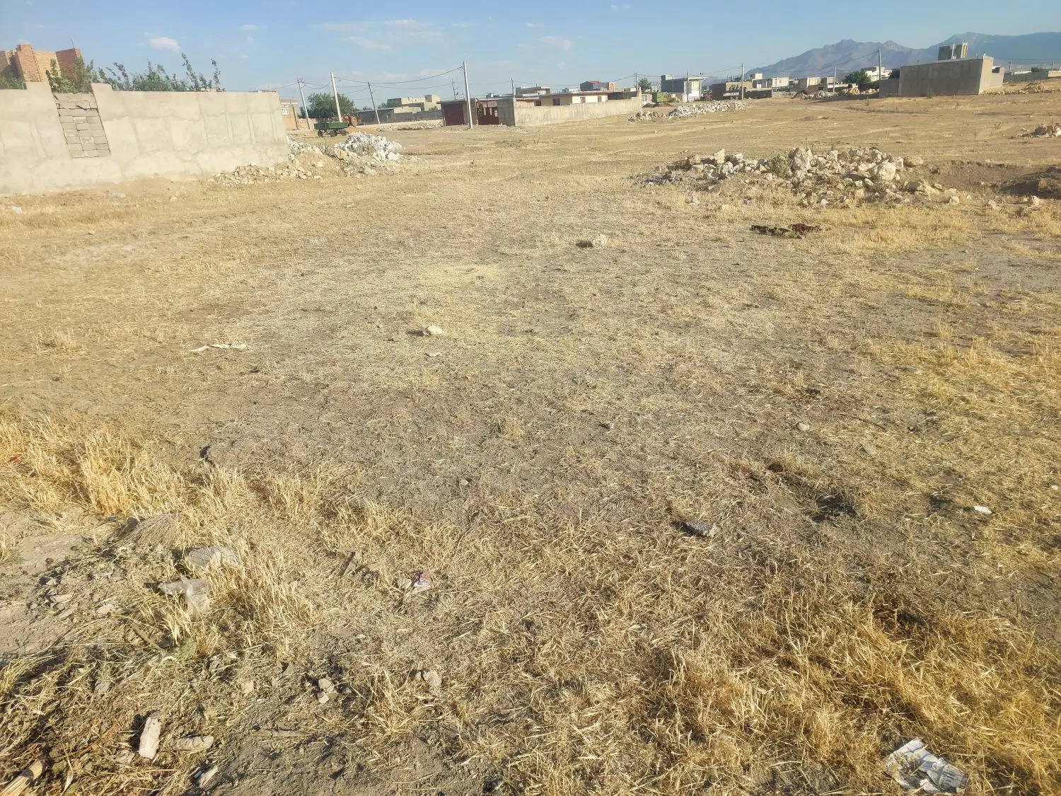 یک قطعه زمین در قصلان ۶۵۰متری