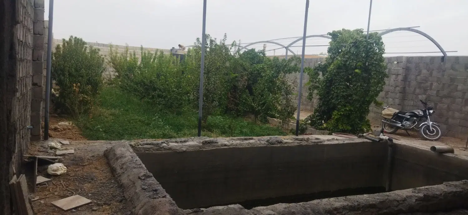 باغ 350متر با 100متر سقف تیرچه وسفتکاری