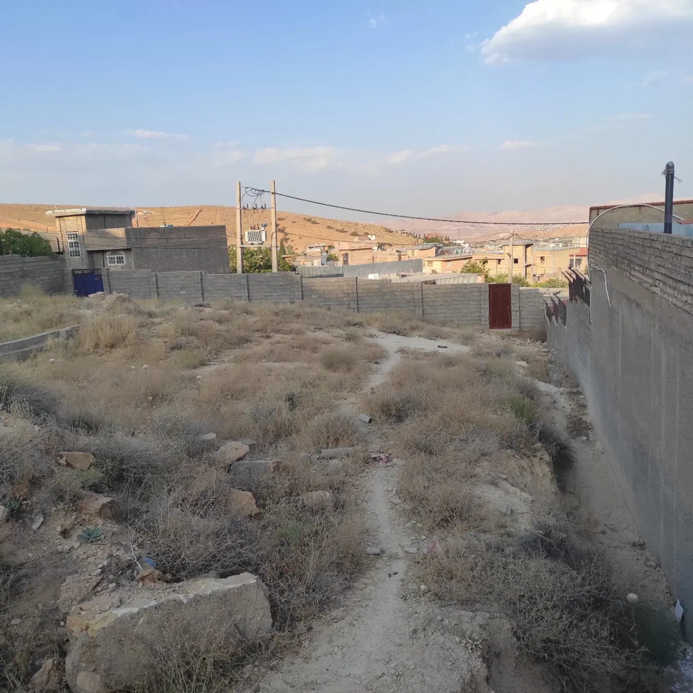 زمین مسکونی طرح هادی قلات