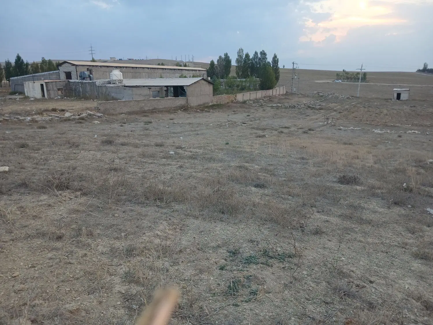 زمین 500 متری در بنفشه درق
