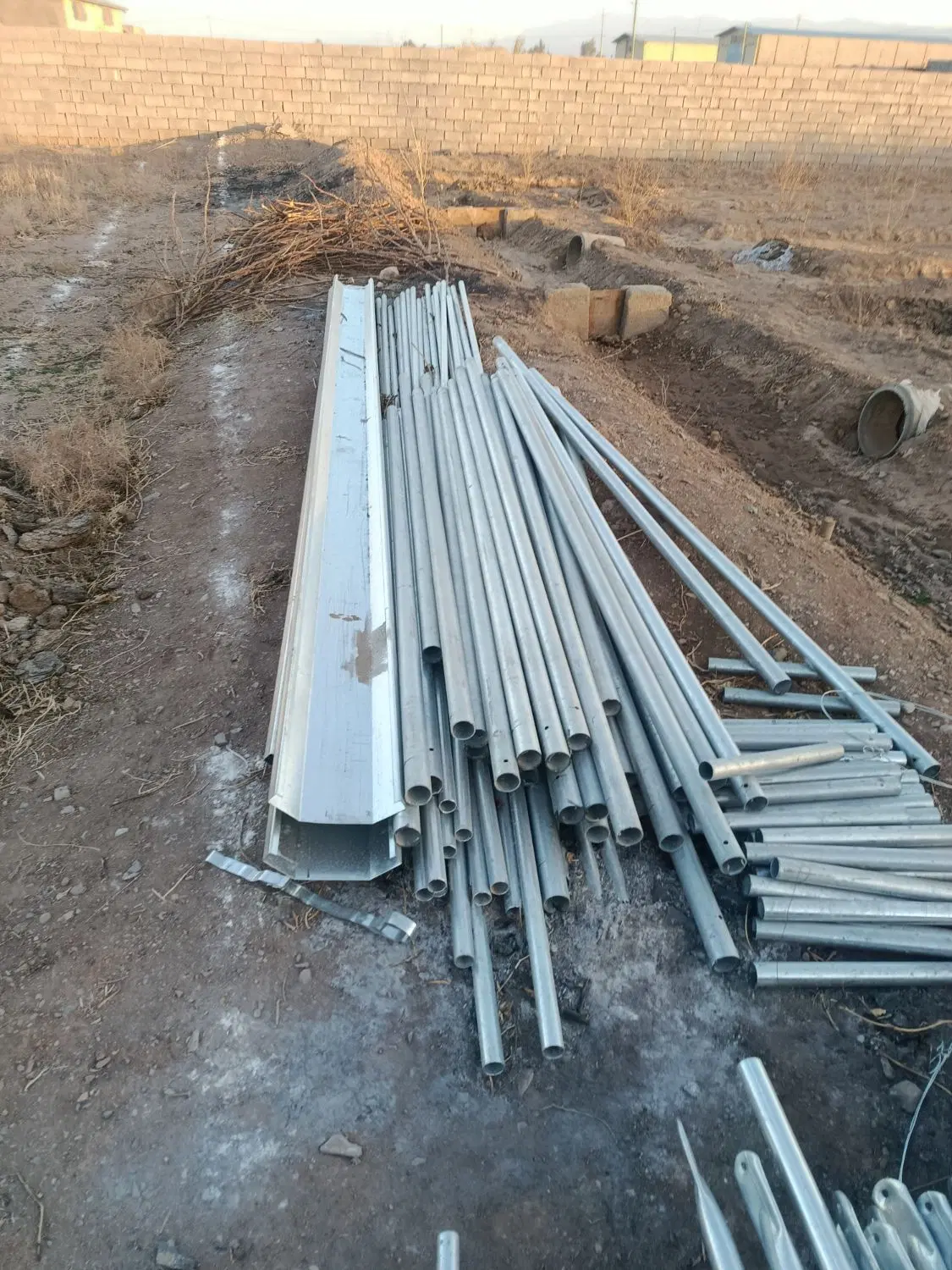 720متر سازه گلخانه اماده نصب نونو