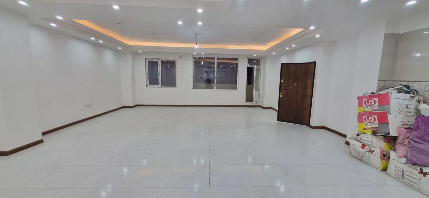 125متر دوخواب باکری ،ارم بسیار خوش نقشه