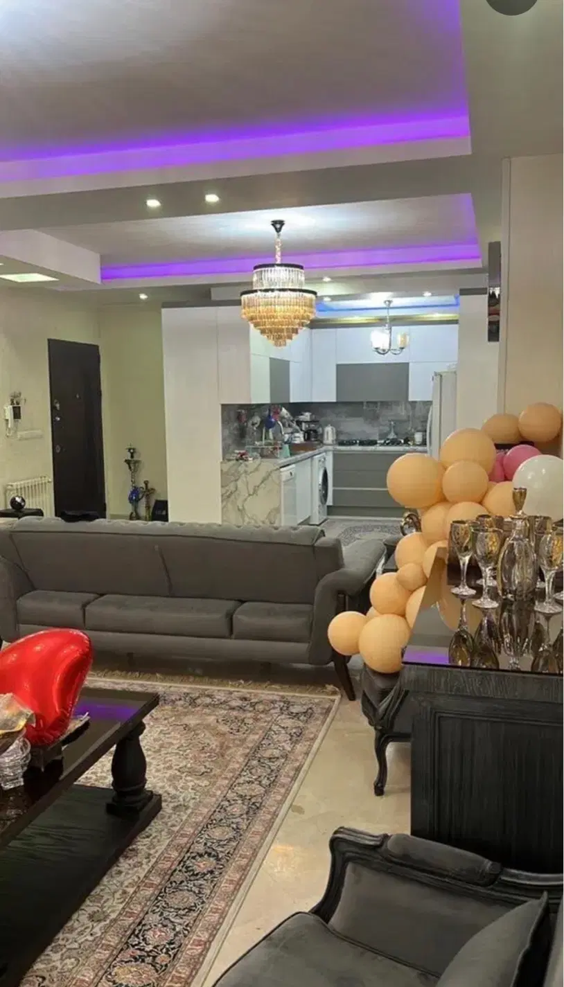جنت اباد شمالی_۹۵ متر _فول امکانات _غرق نور