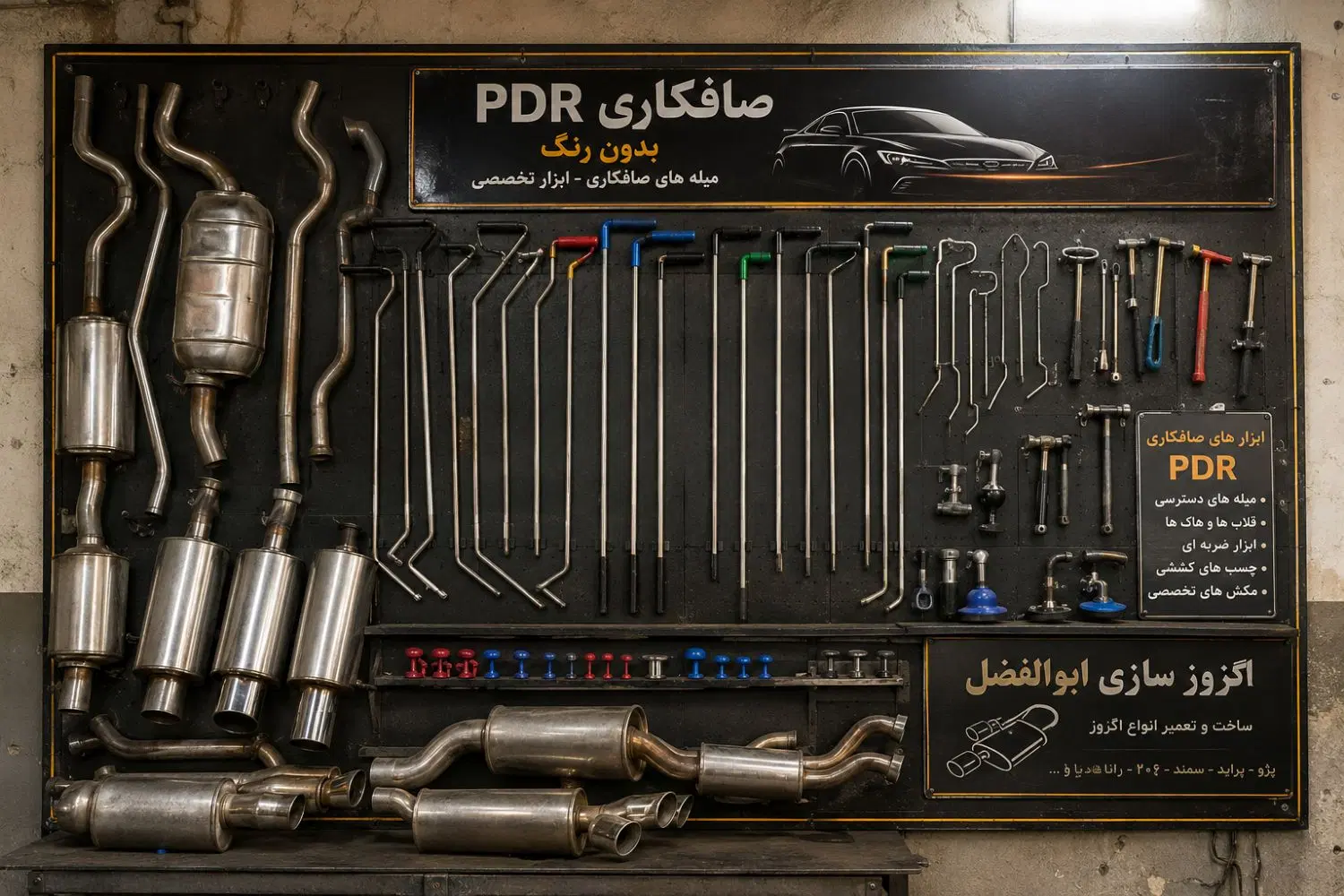 مغازه اجاره برای صافکاری میخوام