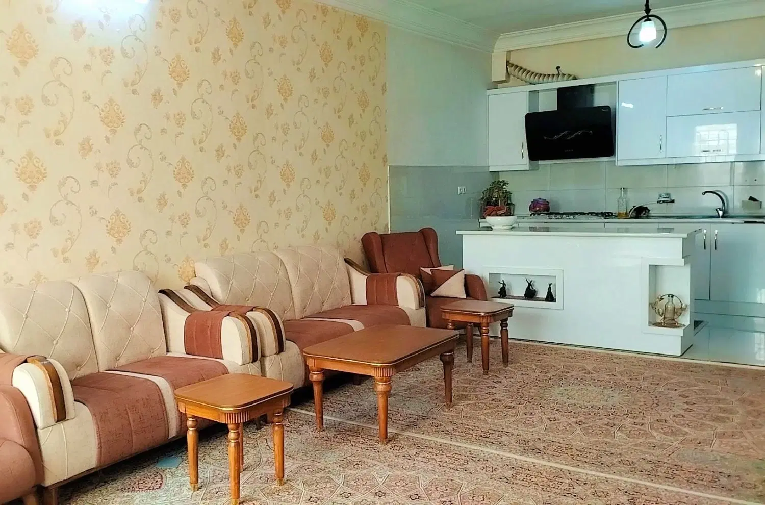 ۱۲۰متر_۲ خواب_ با هوایی شخصی