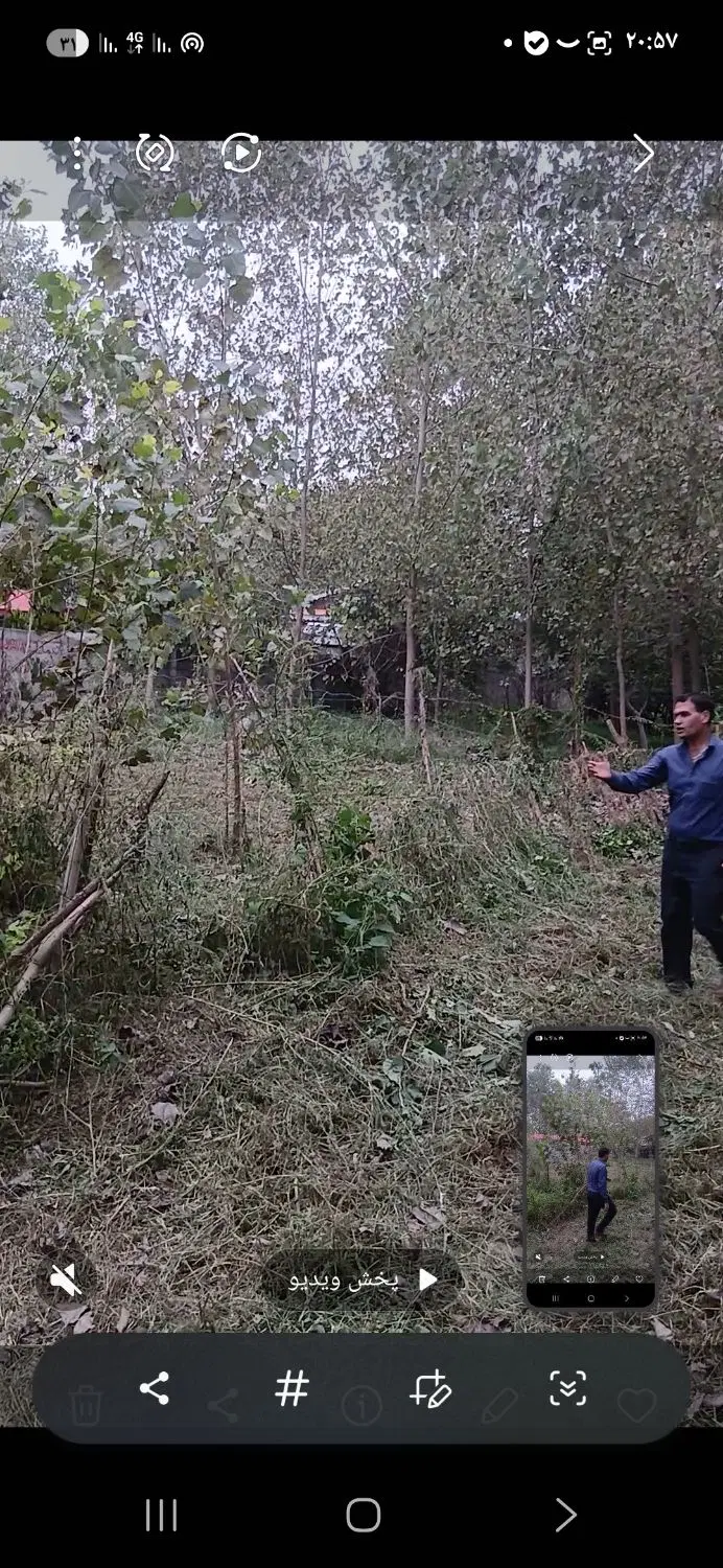 ۲۱۷متر سند تکبرگ کاربری مسکونی رودبنه