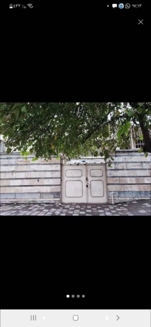 فروش زمین ۲۷۲متری تجاری مسکونی(ملک موجود۳۰۰متری)