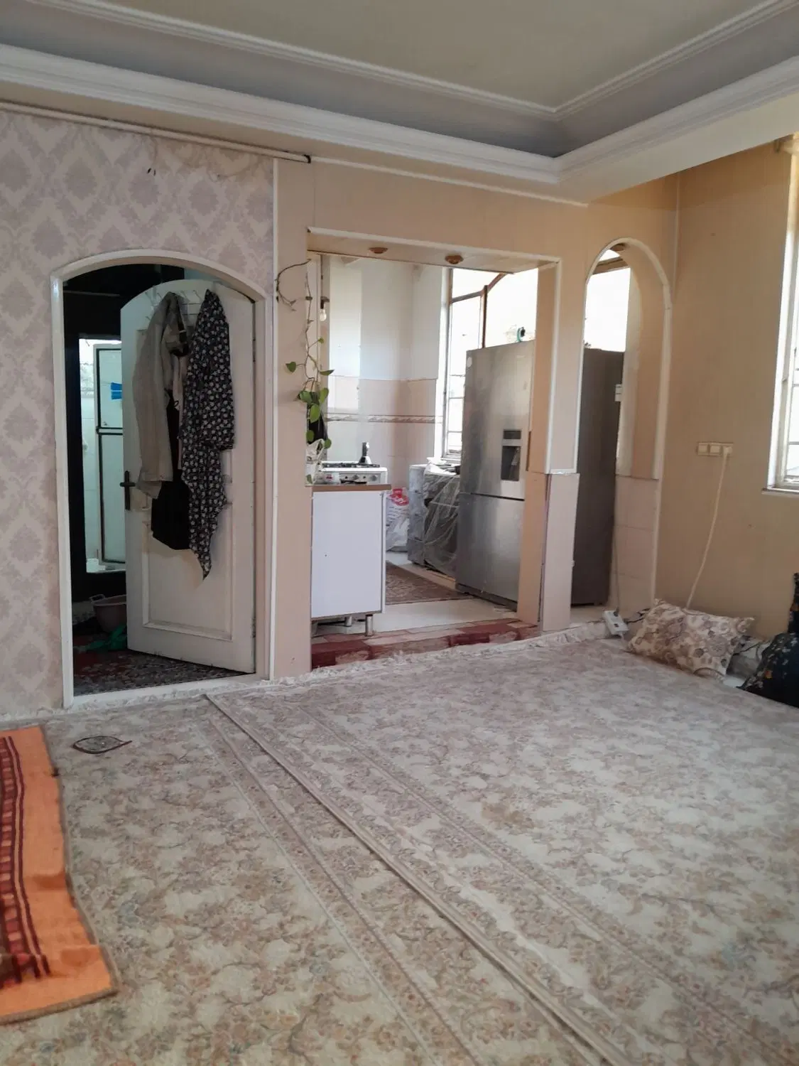 رهن واحد60 متری طبقه اول موقعیت مکانی خوب