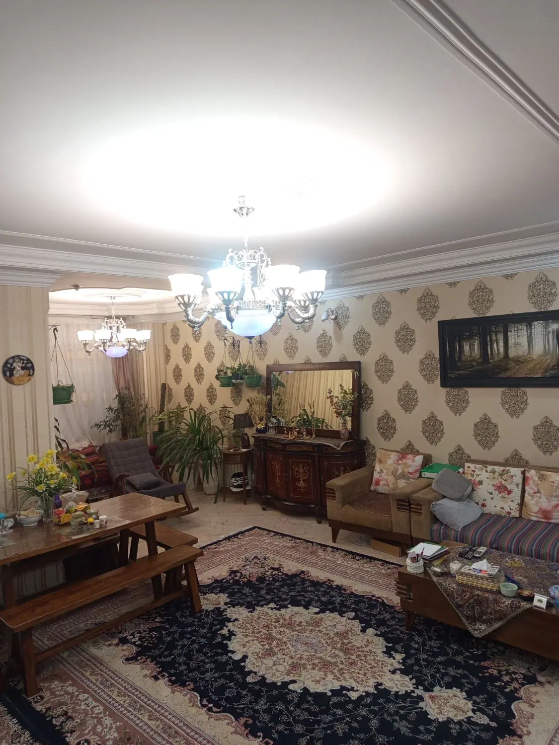 ۹۰ متر_دو خواب_ فول امکانات