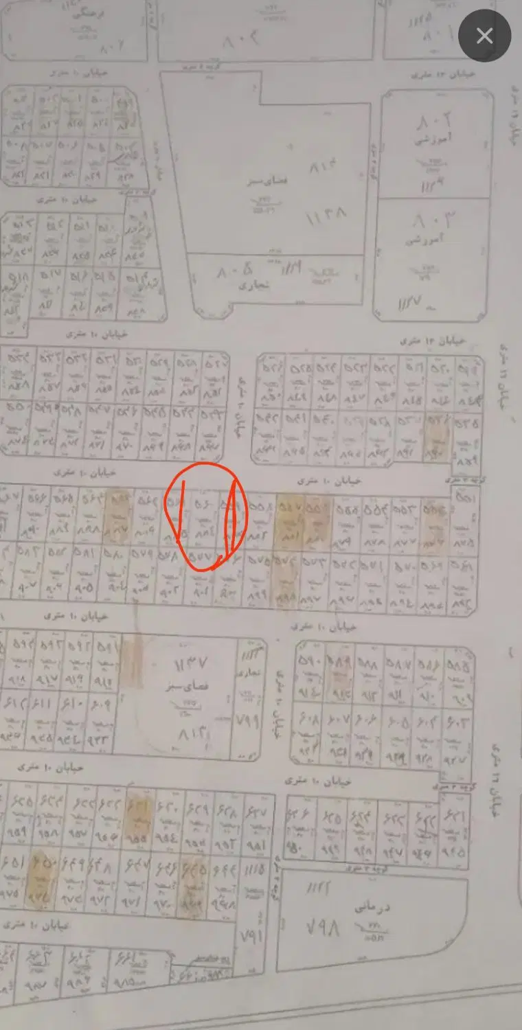 زمین در شهرک اندیشه