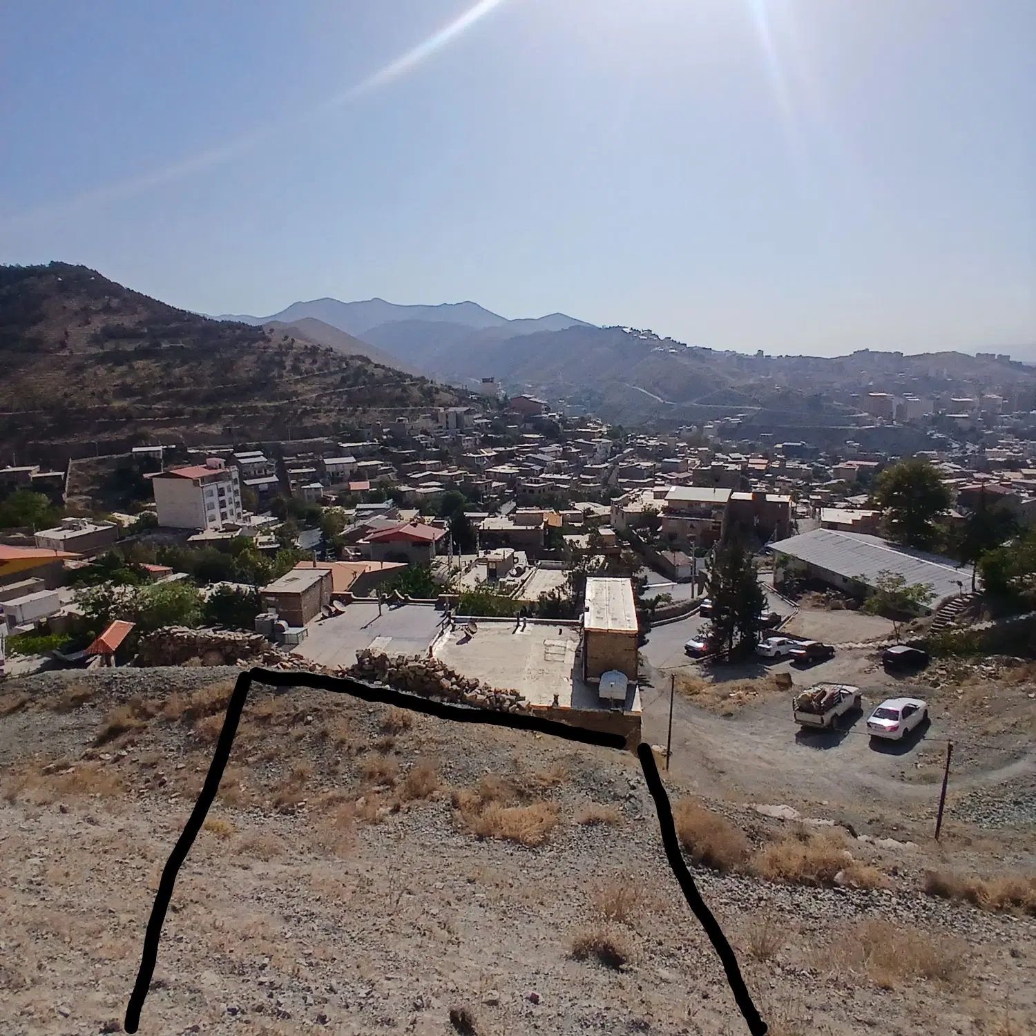 زمین مسکونی در رودهن