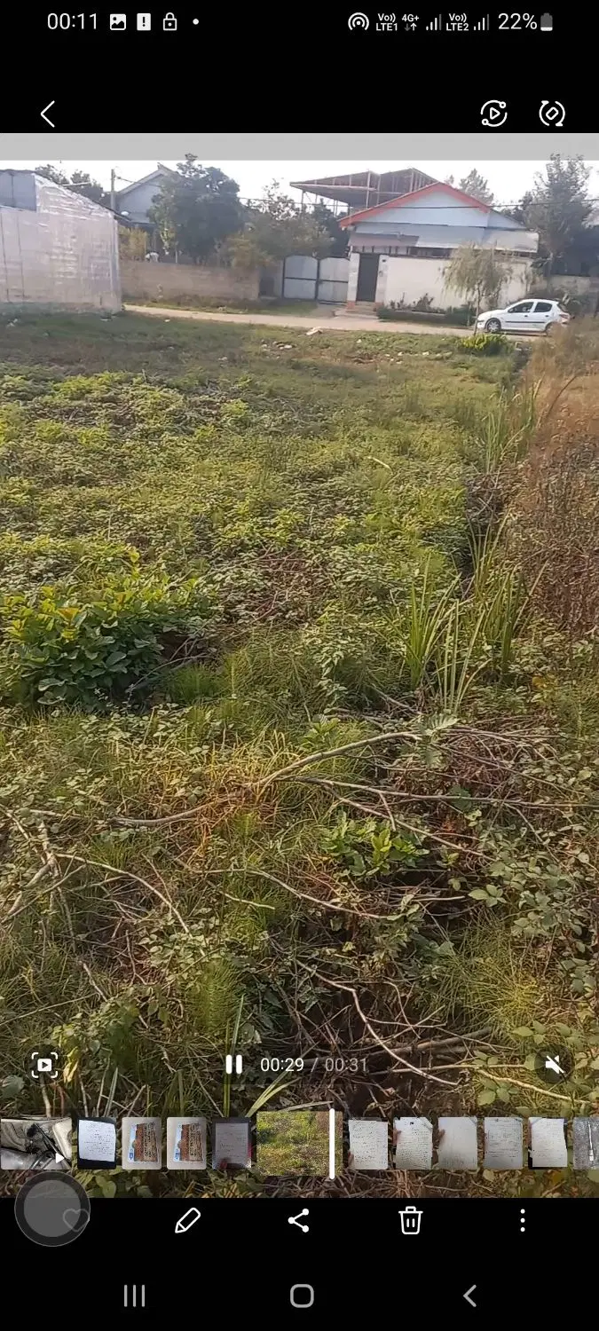 زمین با جواز ساخت رشت پیربازار