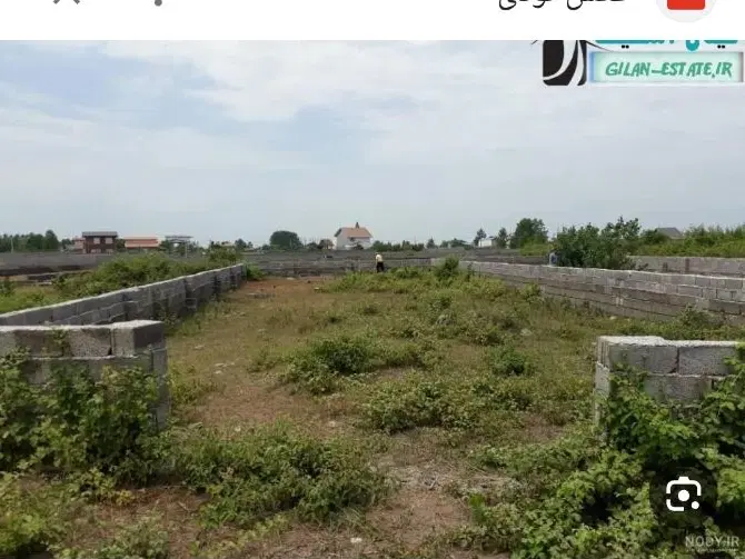 زمین 145 متری طبیعت