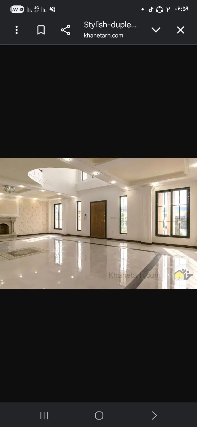 یک باب خانه ویلایی ۲۰۰ متری