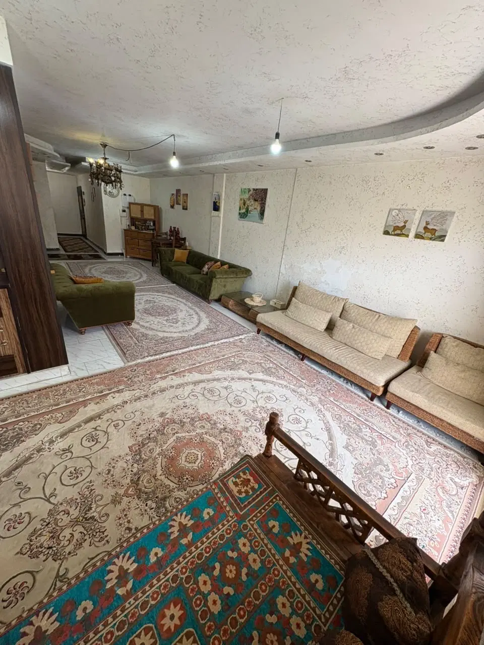 فروش ۱۲۵ متر فول امکانات تمیز واحد جلو ، گلستان